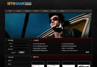 高端電子設備鐘表眼鏡電子產品建站模板
