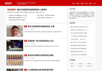 響應(yīng)式博客新聞主題織夢dedecms模板html5個人IT博客